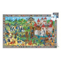 Puzzle Observation Poster  Djeco
