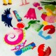 Puzzle piankowe Kolorowe Zwierzęta Alex