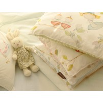 Pillow Alice in Wonderland, size 30 x 40 cm, 4 colours of Fleece Minky Blanket Story