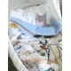 Kocyk Maluszka Kot w Butach 80 x100 - 4 kolory polaru Minky, Blanket Story